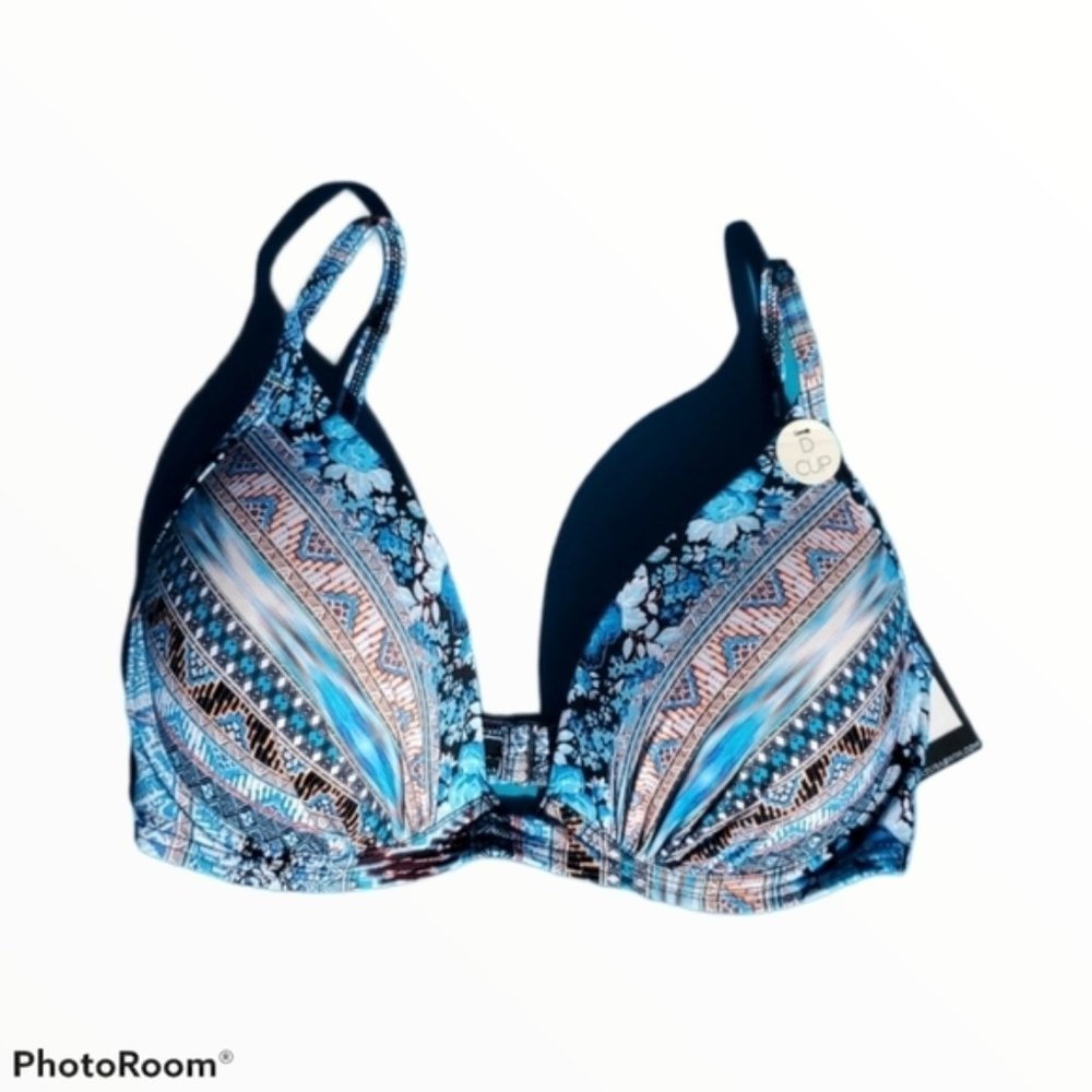 AZURA swimwear padded bikini top 32d